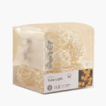 Rattan Ball 3AA 10 LED Stipe String Light - 172 cm