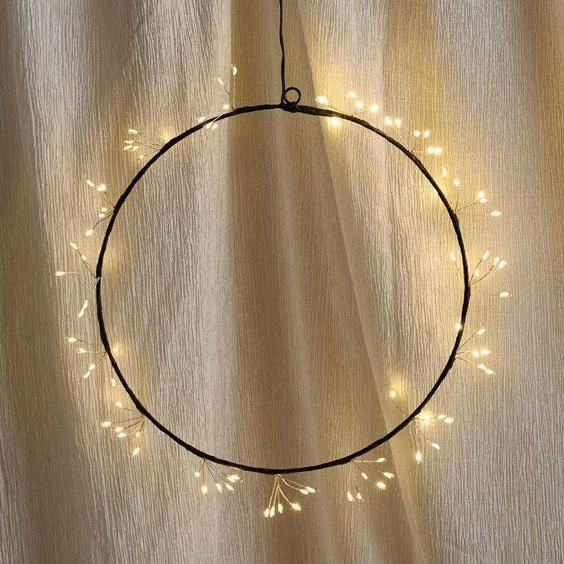 Orla 90 LED Round Metal Hanging Light - 30 cm - Image 6