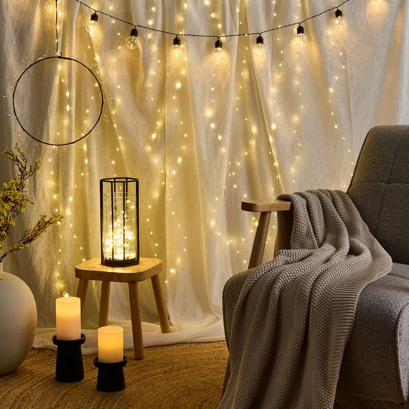 Orla 90 LED Round Metal Hanging Light - 30 cm - Image 10