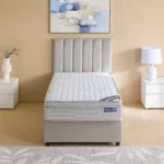 iSleepEase Repose Box Top Bonnell Spring Single Mattress - 90x200x24 cm