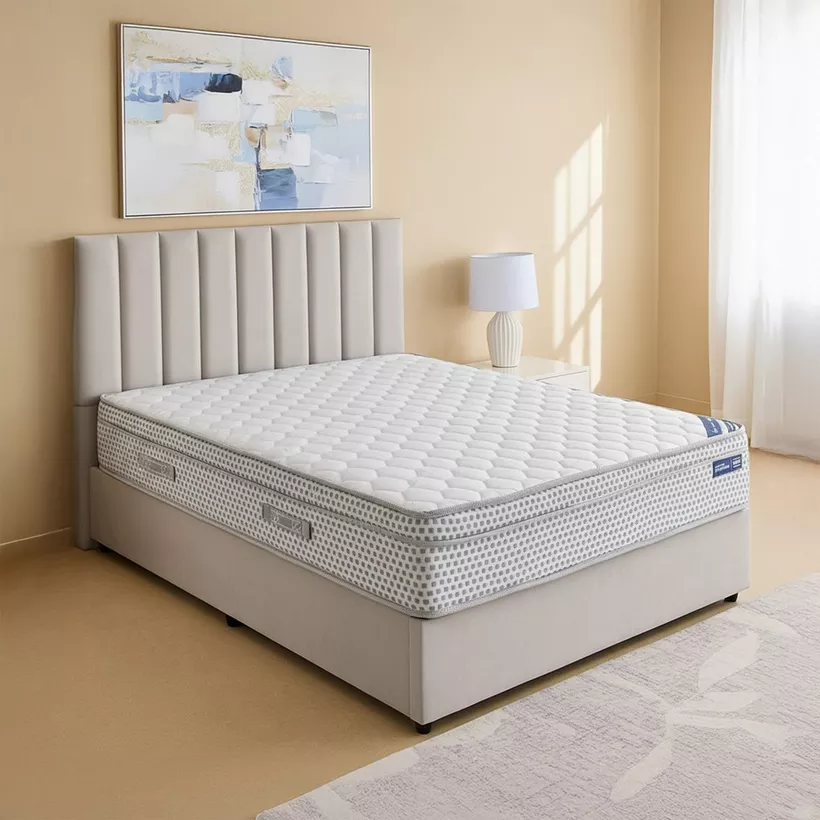 iRepose Nxt Box Top Bonnell Spring Queen Mattress - 155x205x24 cm - Image 3