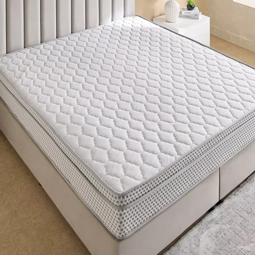 iSleepEase Repose Nxt Box Top Bonnell Spring Super King Mattress - 200x200x24 cm - Image 5