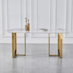 Pearl 6-Seater Sintered Stone Top Dining Table