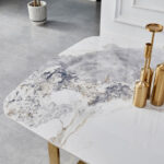 Pearl 6-Seater Sintered Stone Top Dining Table