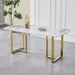 Pearl 6-Seater Sintered Stone Top Dining Table - Image 13