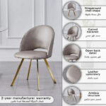 Pearl Leather Dining Chair