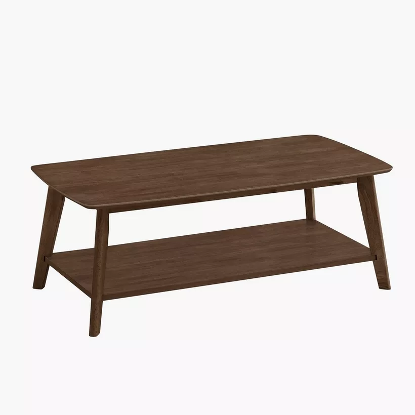 Scandi Coffee Table with Shelf - Image 3