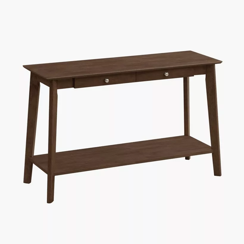 Scandi Console Sofa Table with 2 Drawers - Image 2