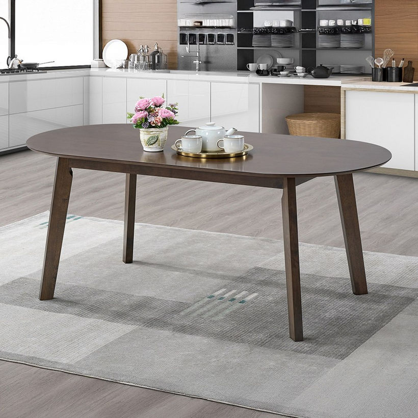 Movo Scandi Oval 6-Seater Dining Table - Image 3