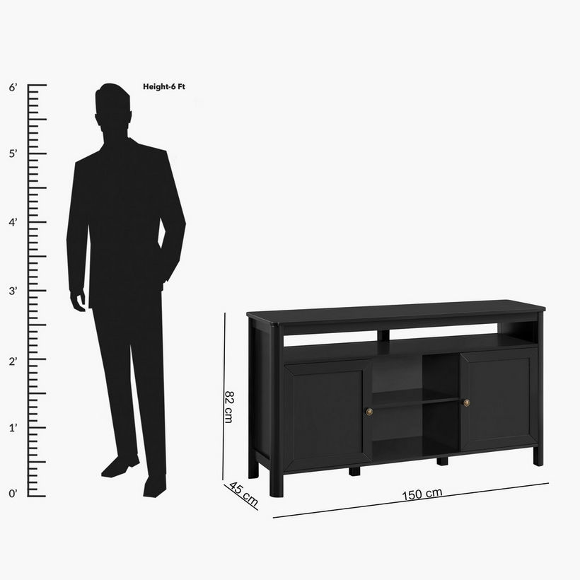 Scandi 2-Door Sideboard - Image 5