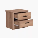 Neptune 2-Drawer Nightstand
