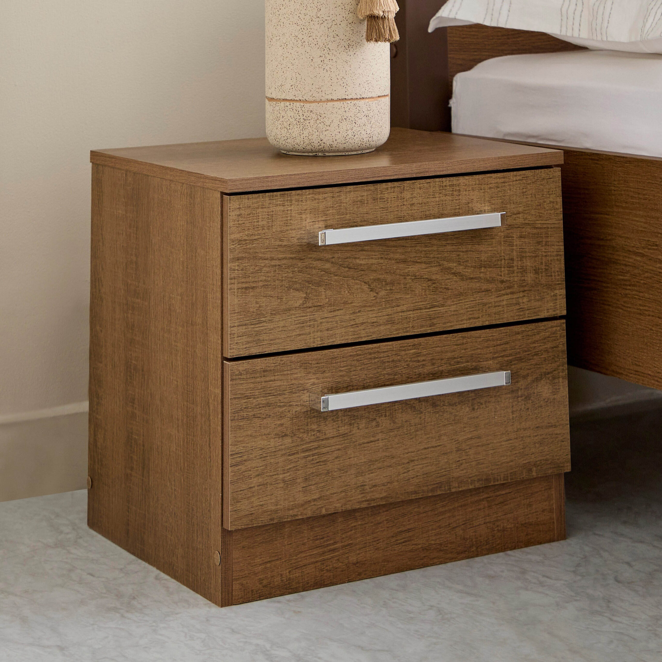 Vigo 2-Drawer Nightstand