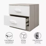 Port 2-Drawer Nightstand