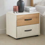 Athens Rise 2-Drawer Nightstand