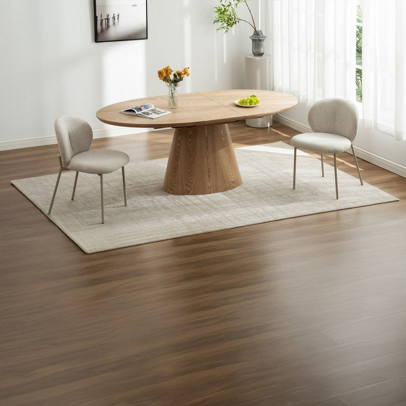 Aviana 6-8 Seater Extendable Veneer Dining Table - Image 15