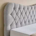 Movo Nordica Medora Upholstered Queen Bed - 160x200 cm