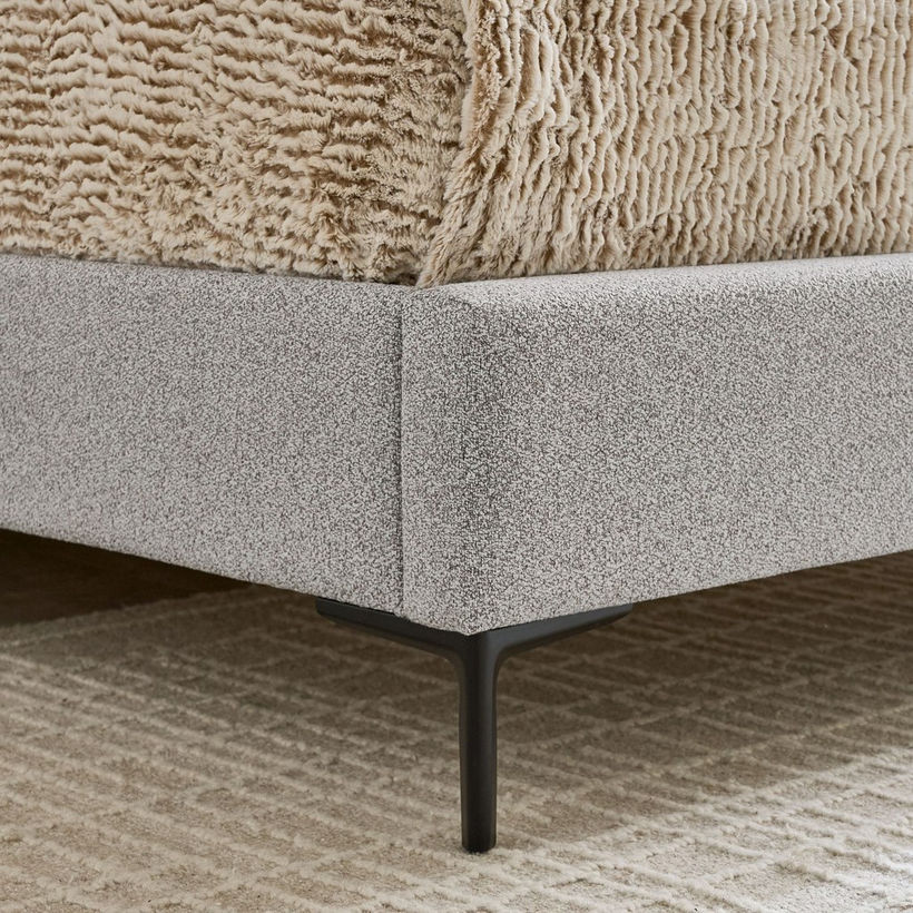 Movo Nordica Medora Upholstered Queen Bed - 160x200 cm - Image 6