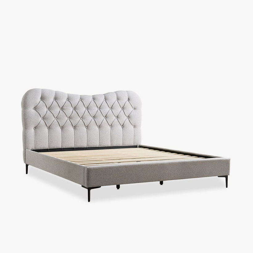 Movo Nordica Medora Upholstered King Bed - 180x200 cm - Image 9