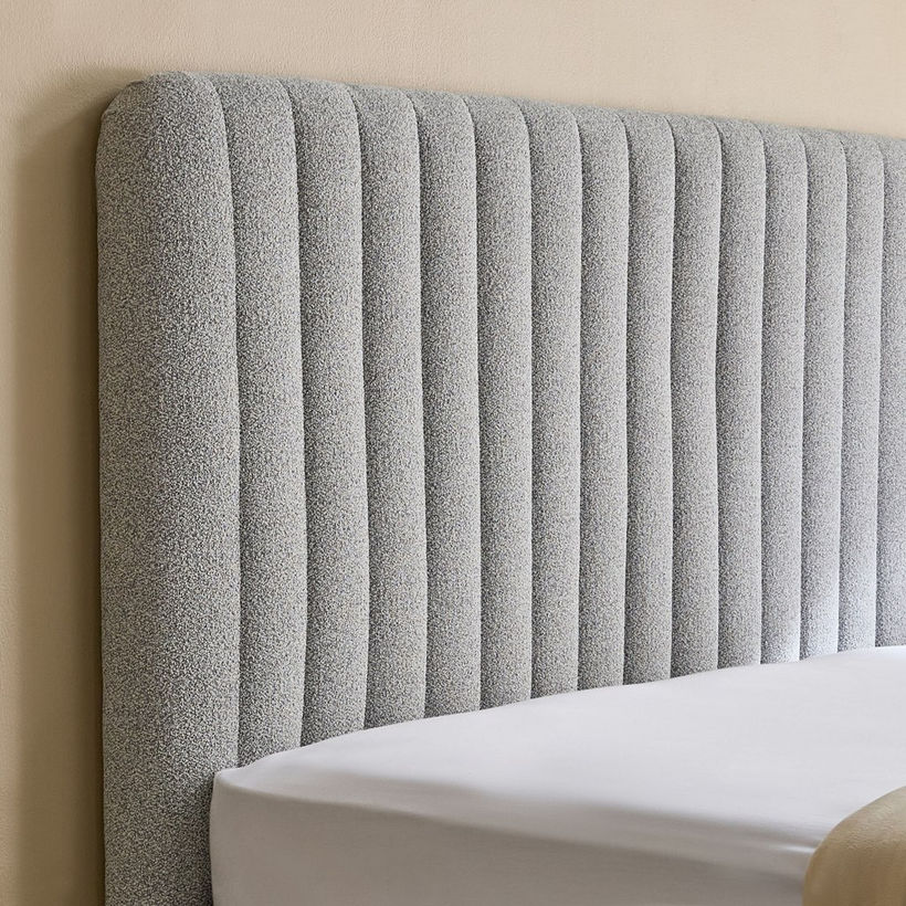 Movo Ruby Stanley Upholstered King Bed - 180x200 cm - Image 5