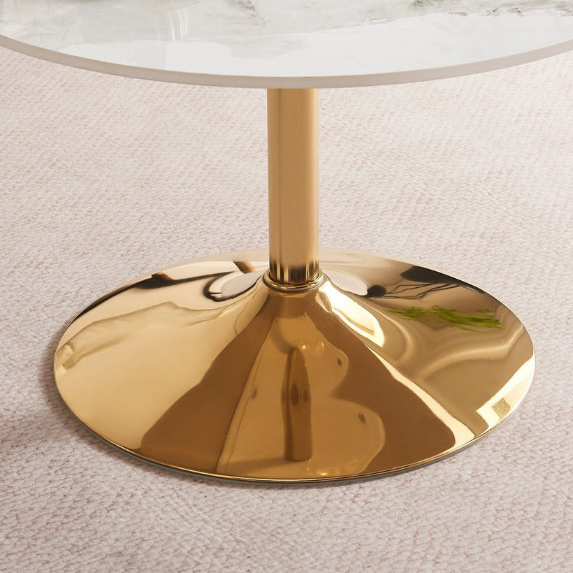 Elvis NXT Sintered Stone Round Coffee Table - Image 4
