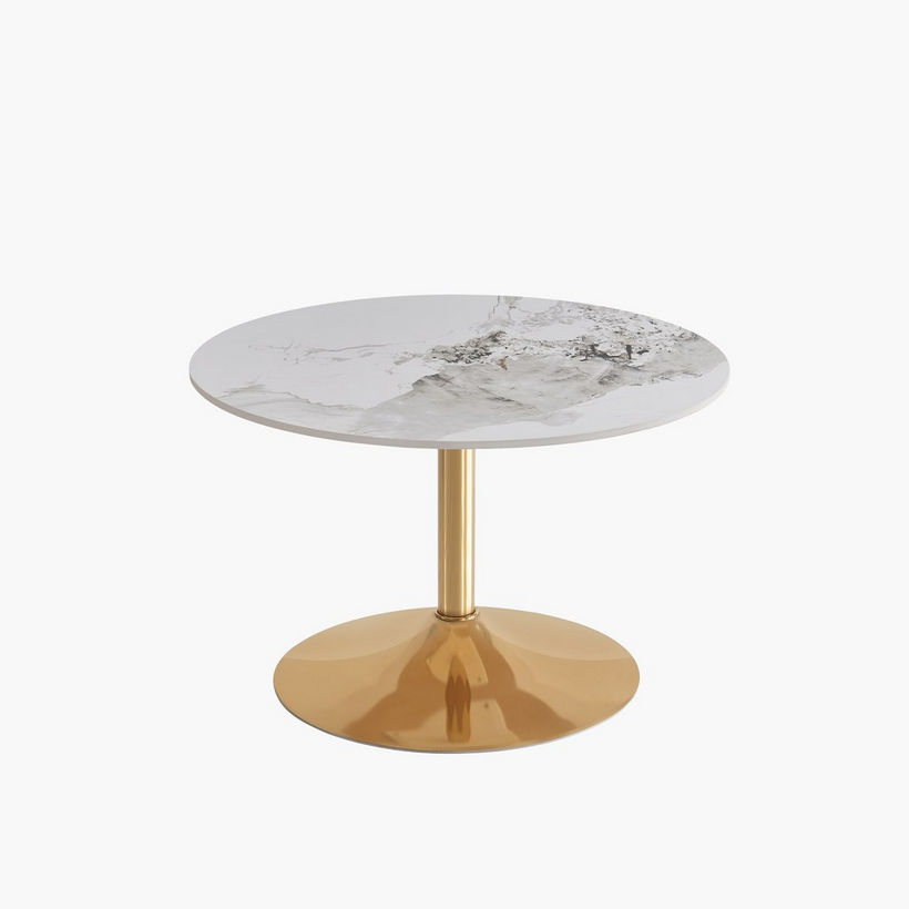 Elvis NXT Sintered Stone Round Coffee Table - Image 6