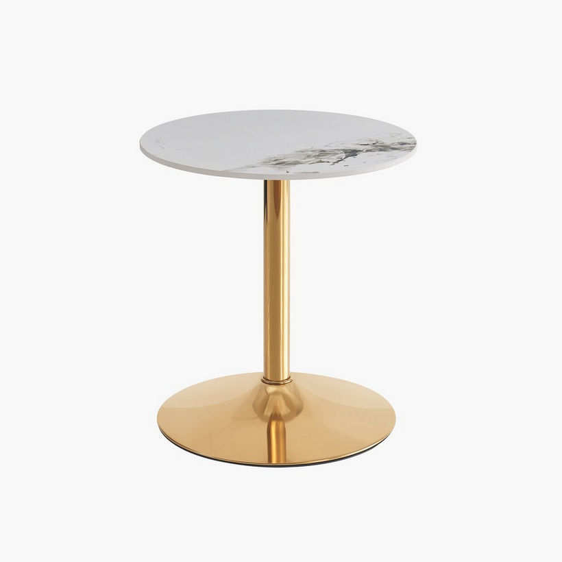 Elvis NXT Sintered Stone Round End Table - Image 6