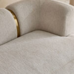 Bellmere 2-Seater Fabric Sofa with 2 Cushions