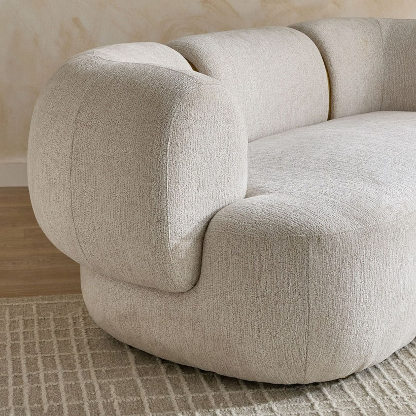 Bellmere 2-Seater Fabric Sofa with 2 Cushions - Image 8