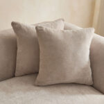 Hudson 2-Seater Fabric Sofa with 2 Cushions