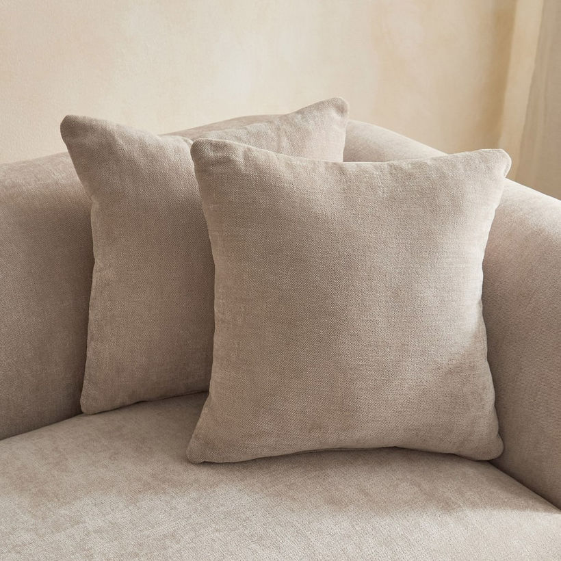 Hudson 2-Seater Fabric Sofa with 2 Cushions - Image 7
