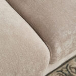 Hudson 2-Seater Fabric Sofa with 2 Cushions