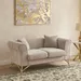 Hudson 2-Seater Fabric Sofa with 2 Cushions - Image 11