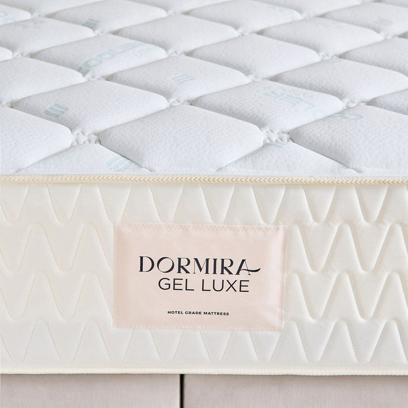 i-Dormira Gel Luxe Hotel Collection Gel Memory Foam Pocket Spring Mattress - 90x190x33cm - Image 9