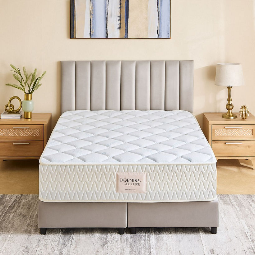 i-Dormira Gel Luxe Hotel Collection Gel Memory Foam Pocket Spring Mattress - 160x200x33cm - Image 3