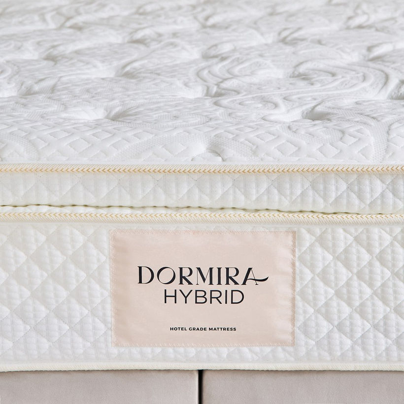 i-Dormira Hybrid Hotel Collection Gel Memory Foam Latex Pocket Spring Mattress - 90x190x30cm - Image 9