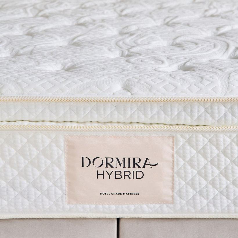 i-Dormira Hybrid Hotel Collection Gel Memory Foam Latex Pocket Spring Mattress - 90x200x30cm - Image 9