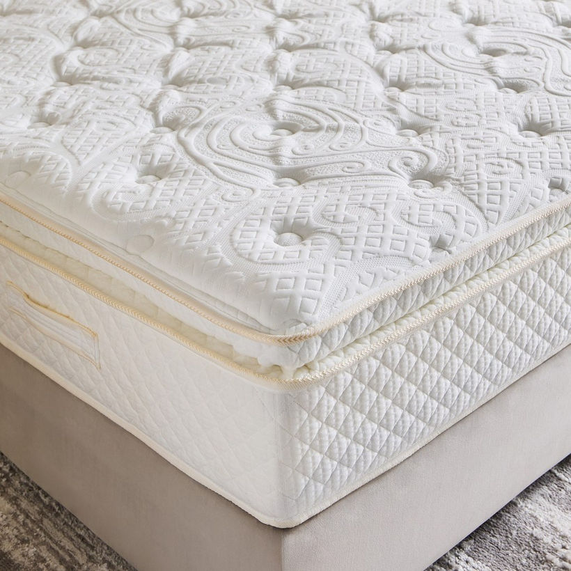 i-Dormira Hybrid Hotel Collection Gel Memory Foam Latex Pocket Spring Mattress - 150x200x30cm - Image 5