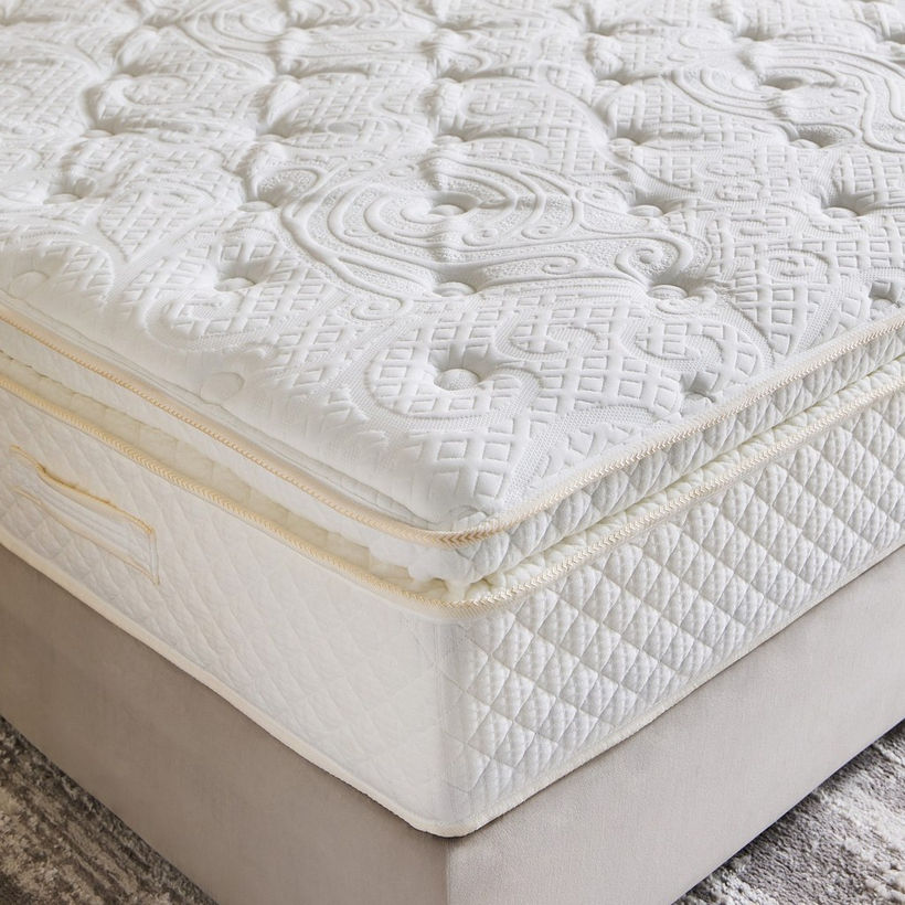 i-Dormira Hybrid Hotel Collection Gel Memory Foam Latex Pocket Spring Mattress - 160x200x30cm - Image 5