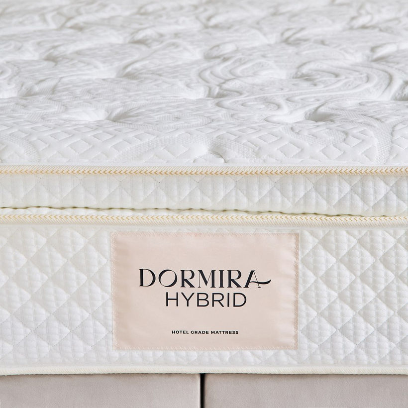 i-Dormira Hybrid Hotel Collection Gel Memory Foam Latex Pocket Spring Mattress - 180x200x30cm - Image 11