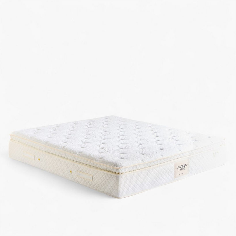 i-Dormira Hybrid Hotel Collection Gel Memory Foam Latex Pocket Spring Mattress - 180x200x30cm - Image 12