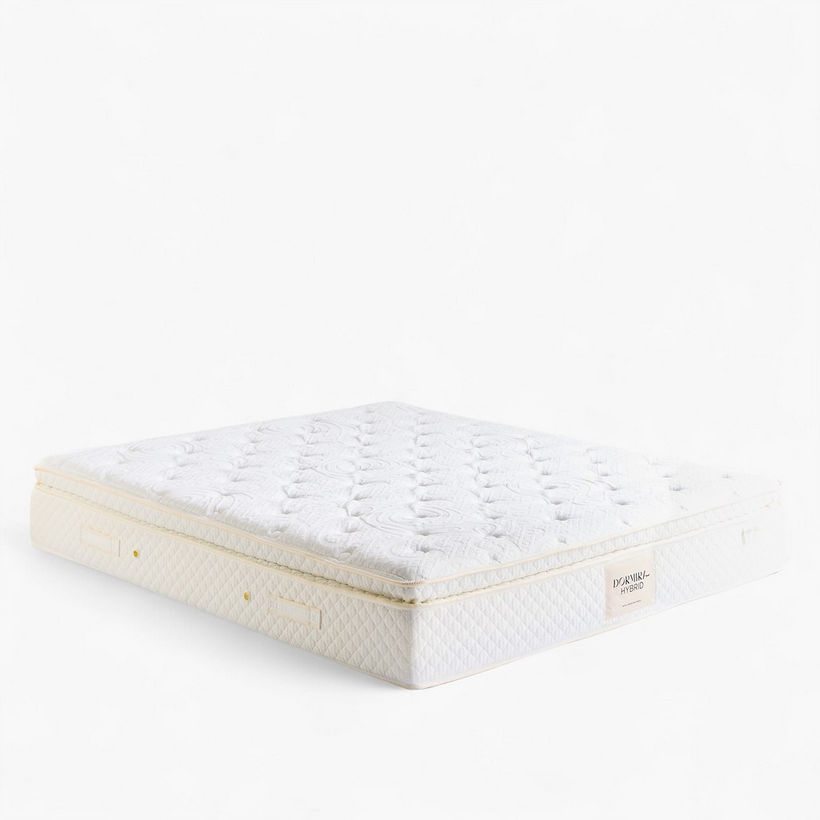 i-Dormira Hybrid Hotel Collection Gel Memory Foam Latex Pocket Spring Mattress - 180x210x30cm - Image 12