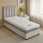 iSleepLuxe iCooltex Contour Air Memory Foam HR Cooling Fabric Single Mattress - 90x200x20 cm