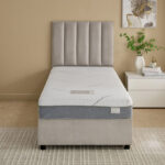 iSleepLuxe iCooltex Contour Air Memory Foam HR Cooling Fabric Single Mattress - 90x200x20 cm