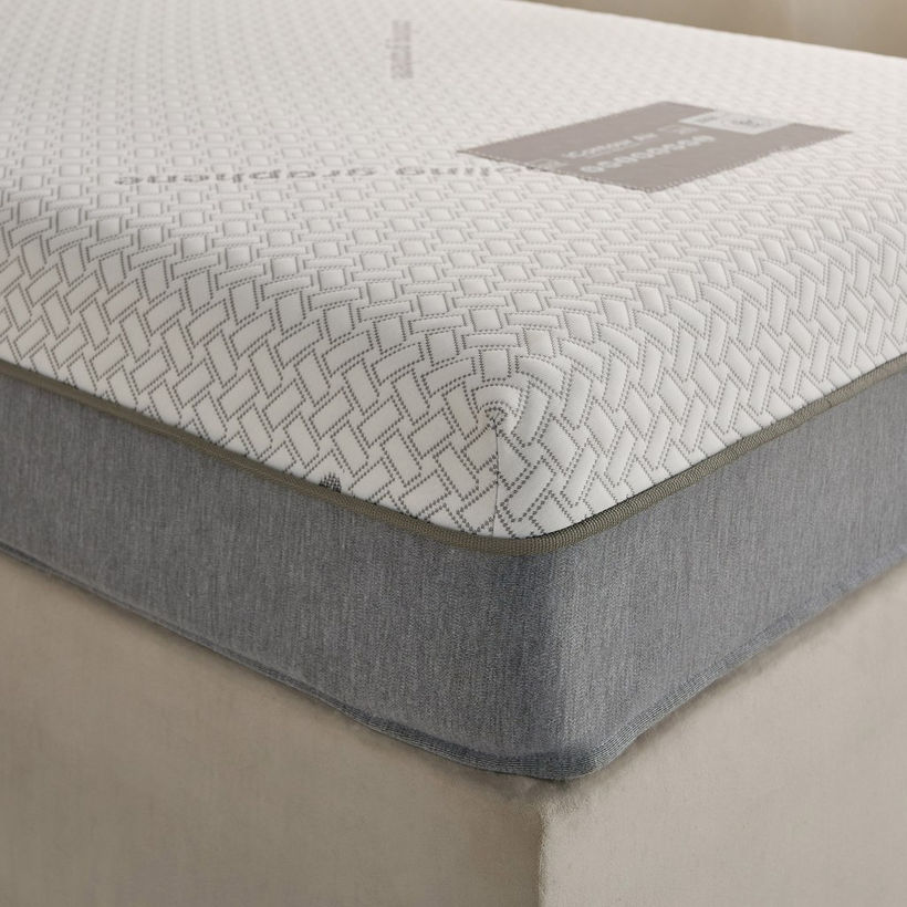 iSleepLuxe iCooltex Contour Air Memory Foam HR Cooling Fabric Single Mattress - 90x200x20 cm - Image 7