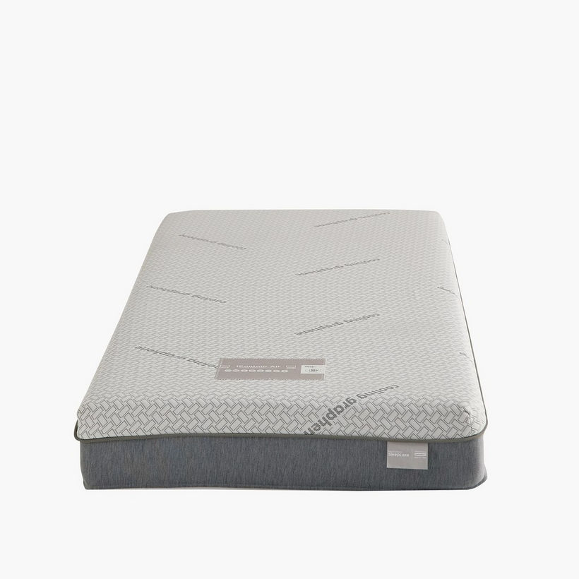 iSleepLuxe iCooltex Contour Air Memory Foam HR Cooling Fabric Single Mattress - 90x200x20 cm - Image 12