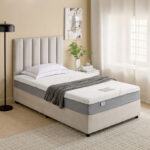 iSleepLuxe iCooltex Contour Air Memory Foam HR Cooling Fabric Queen Mattress - 140x200x20 cm