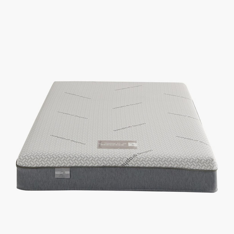 iSleepLuxe iCooltex Contour Air Memory Foam HR Cooling Fabric Queen Mattress - 160x200x20 cm - Image 13