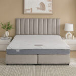 iSleepLuxe iCooltex Contour Air Memory Foam HR Cooling Fabric Super King Mattress - 200x200x20 cm
