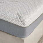 iSleepLuxe iCooltex Contour Air Memory Foam HR Cooling Fabric Super King Mattress - 200x200x20 cm