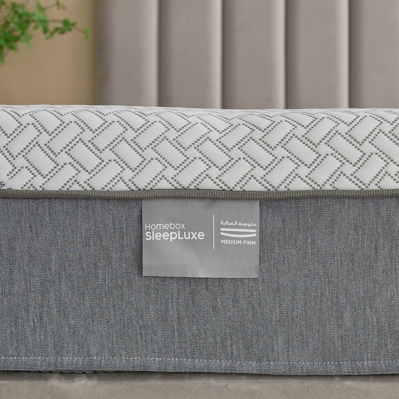 iSleepLuxe iCooltex Contour Air Memory Foam HR Cooling Fabric Super King Mattress - 200x200x20 cm - Image 8